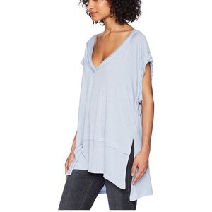 Free People V-Neck Voyage Tee